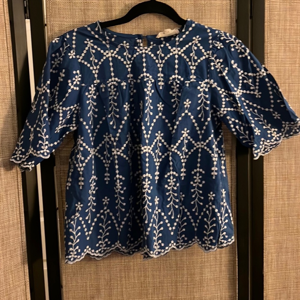 Blue blouse